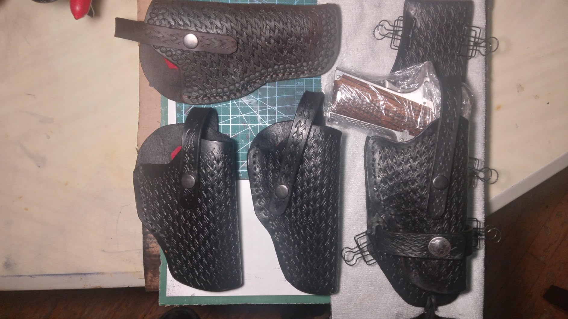 Jupean Leather Working Tools: Leather Tools for Leathers Working Kit customer photo 1
