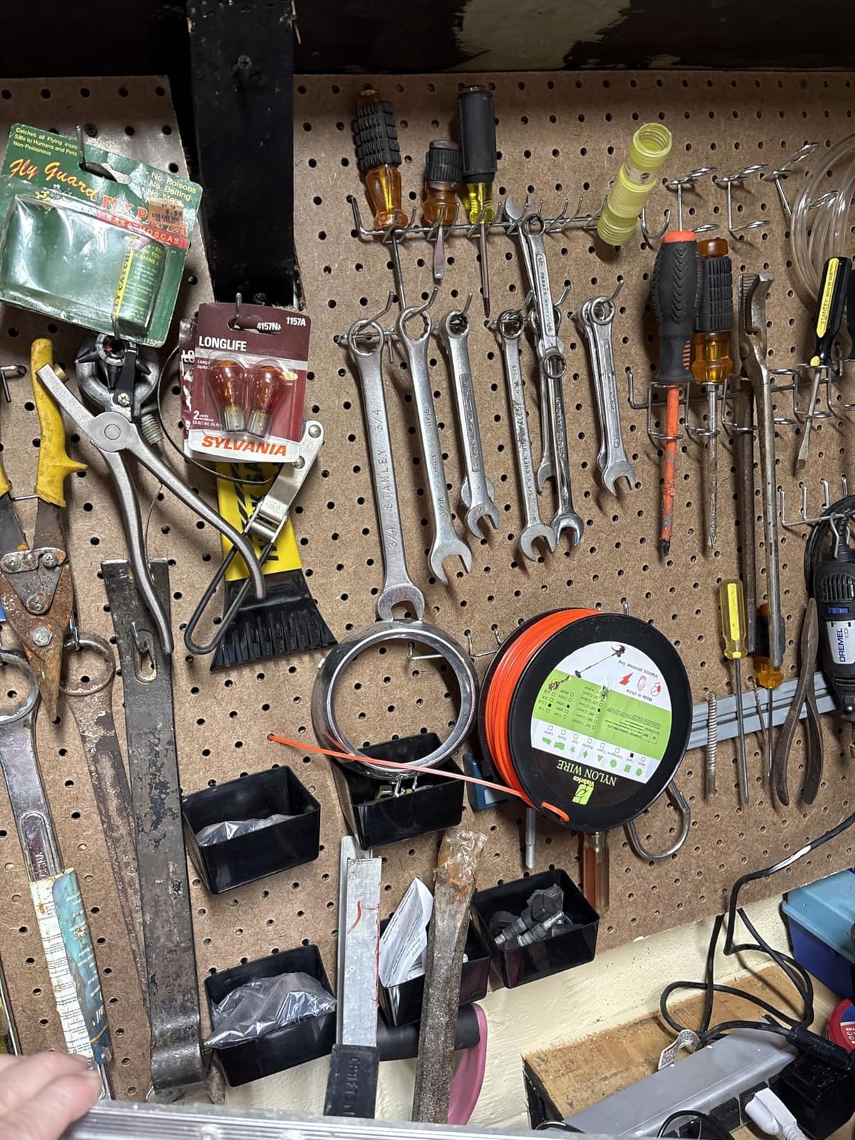 INCLY 278PCS Pegboard Accessories Organizer Kit with Peg Borad Hooks & Bins | Peg Board Hooks Assortment, For Organizing Various Tools, Fit 1/8 or 1/4 inch Pegboard, For Garage Hanging & Storage Tools customer photo 2