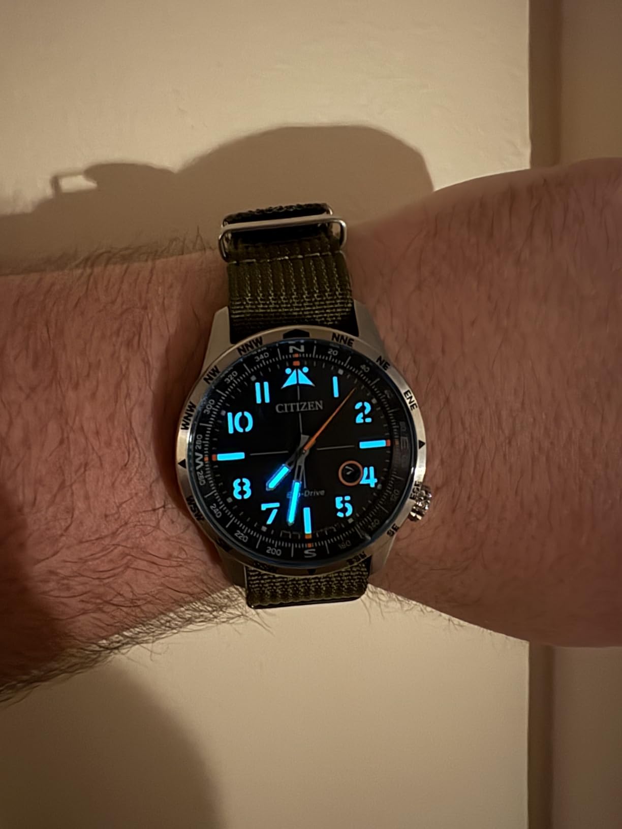 Citizen Men's Eco-Drive Weekender Avion Field Watch customer photo 1