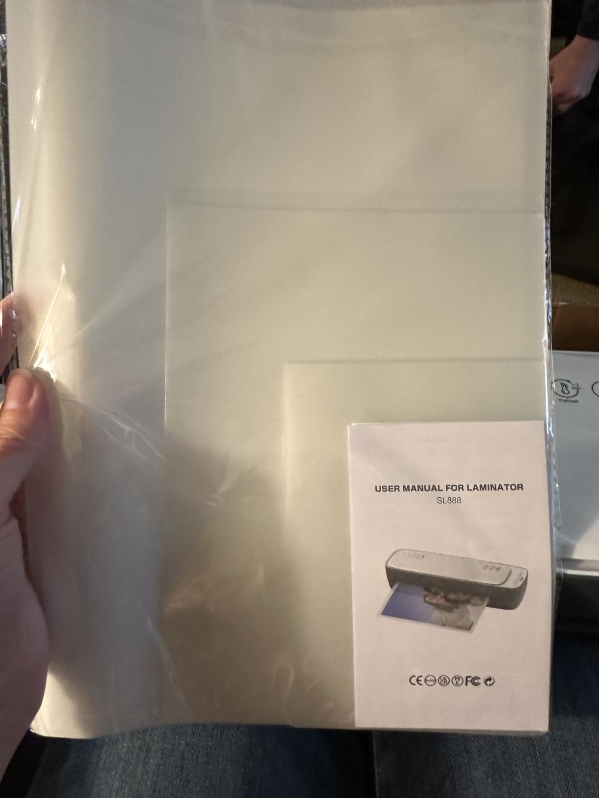 Qfun 13-Inch Thermal & Cold Laminator Machine 11x17 with Laminating Sheets customer photo 1