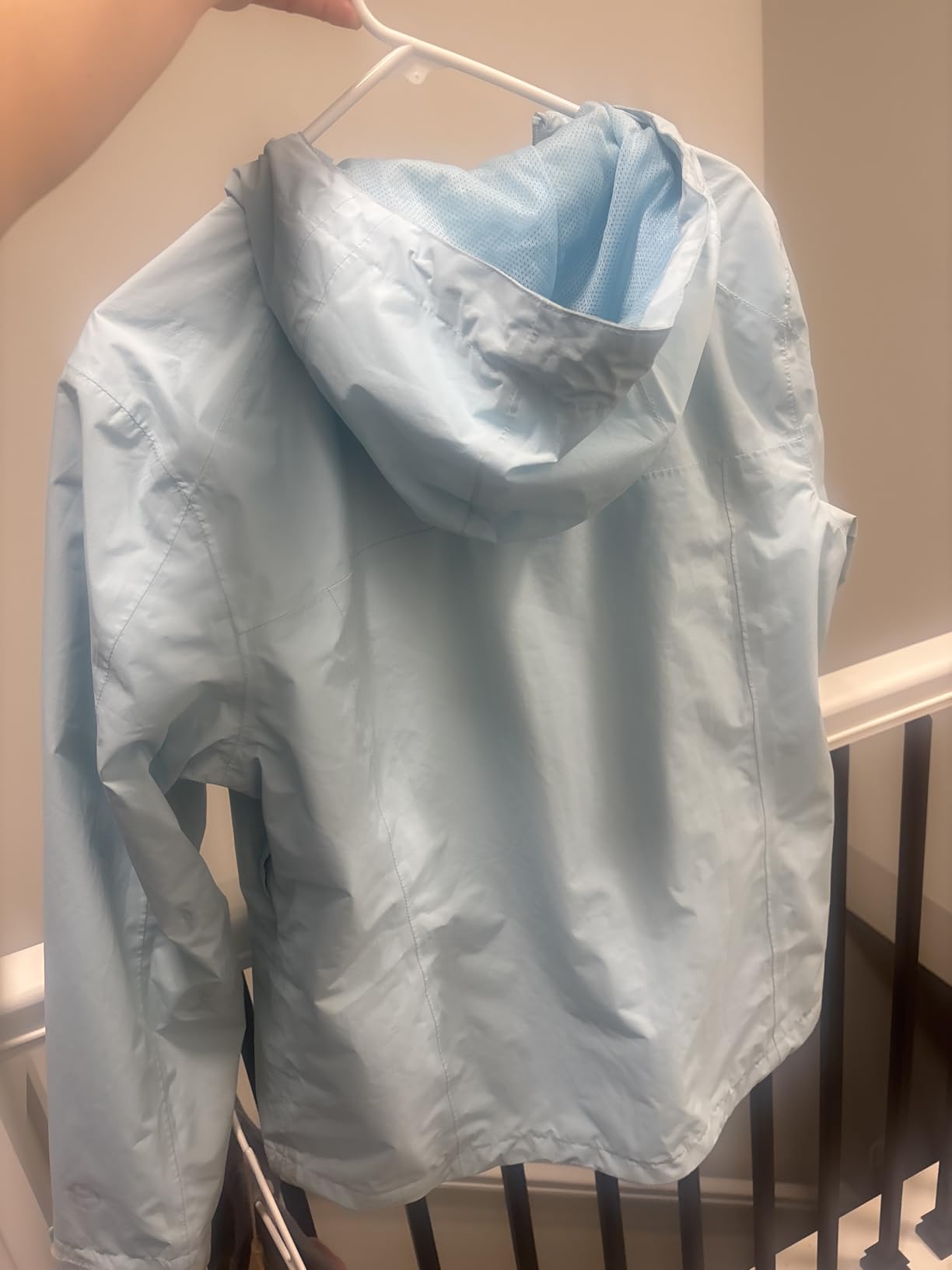Outdoor Ventures Packable Rain Jacket Women Waterproof Raincoat with Hood customer photo 2
