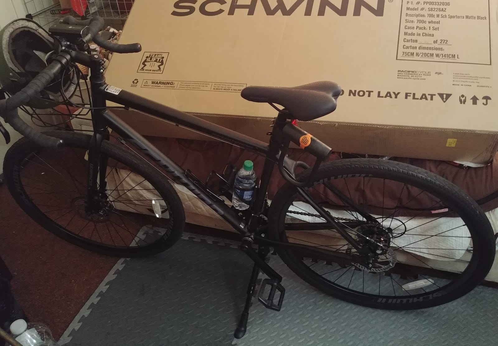 Schwinn Sporterra RX Gravel Bike, 700c Mens and Womens Bike, 14-Speed Drop Bar Gravel Bicycle, Mechanical Disc Brakes, Rigid Fork, Aerodynamic Riding Position, Quick Release Seat Post, Adult Bicycle customer photo 2