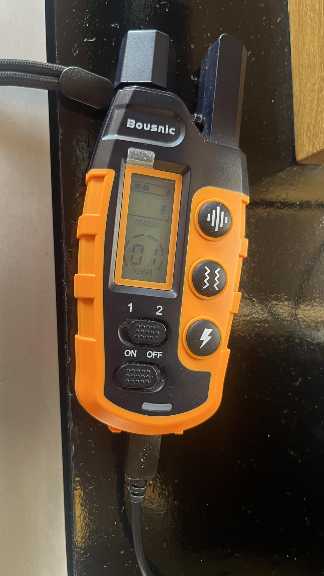 Bousnic Dog Shock Collar - 3300Ft Dog Training Collar with Remote for 5-120lbs Small Medium Large Dogs Rechargeable Waterproof e Collar with Beep (1-8), Vibration(1-16), Safe Shock(1-99) customer photo 2