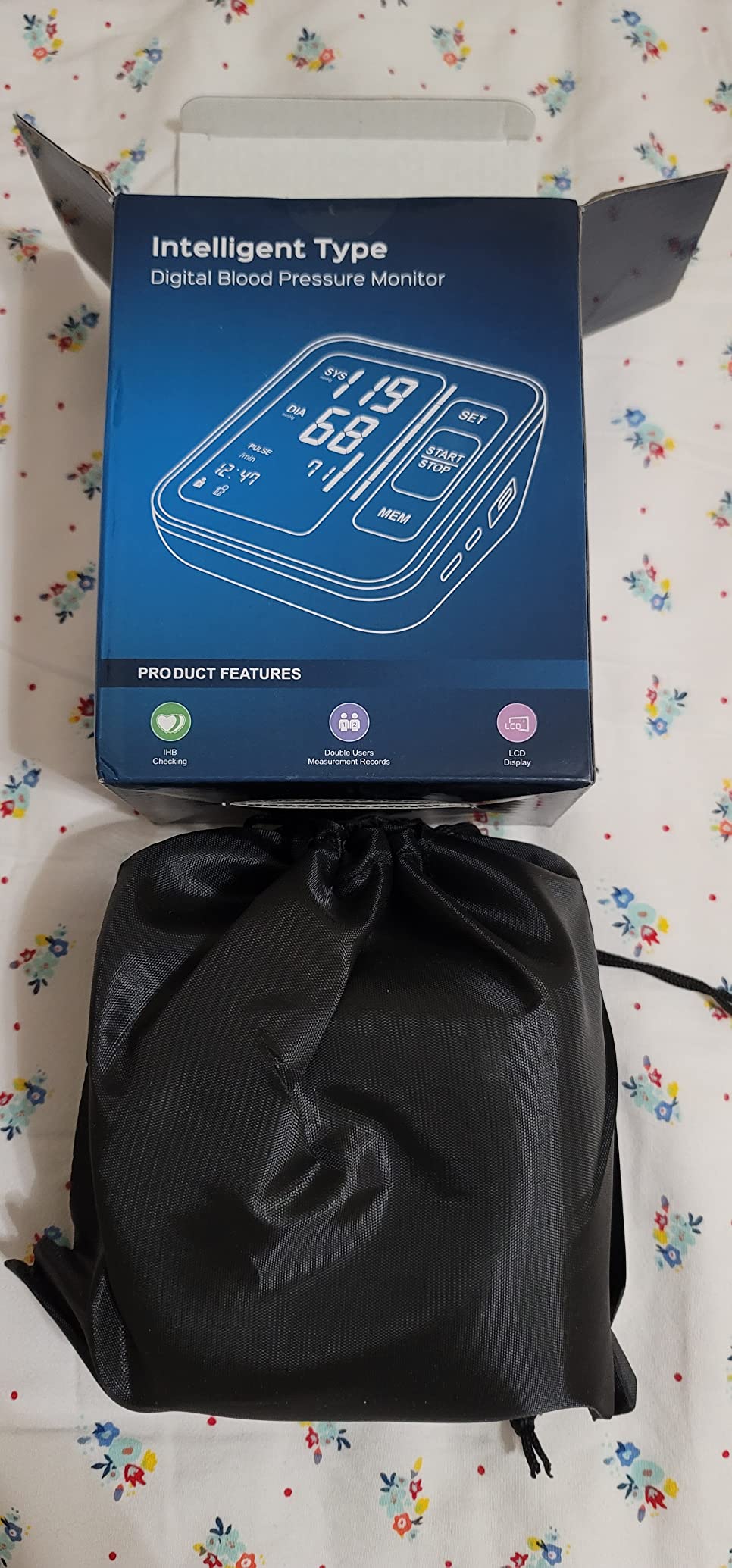 Blood Pressure Monitors for Home Use Upper Arm, Accurate Cuff 8.7”-15.7” Monitor with Large Backlight Display 2 Users 240 Sets Memory & HR Detection, Digital BP Machine with Carrying Case customer photo 2