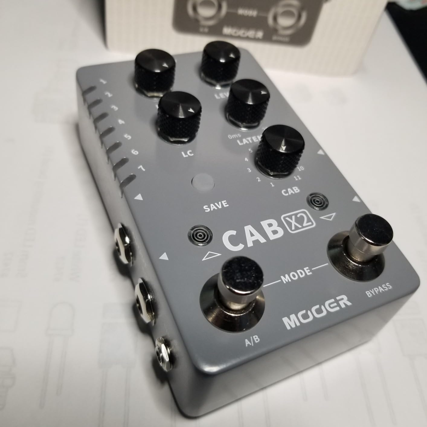 MOOER Looper X2 Stereo Looper Pedal, Electric Guitar Bass Loop Pedal | With 77 Save Slots, 300 Minutes, Auto Record, Fade Out Function for Practice and Live Show (X2) customer photo 1