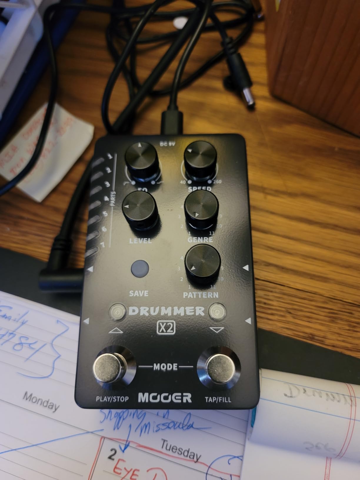 MOOER Looper X2 Stereo Looper Pedal, Electric Guitar Bass Loop Pedal | With 77 Save Slots, 300 Minutes, Auto Record, Fade Out Function for Practice and Live Show (X2) customer photo 2