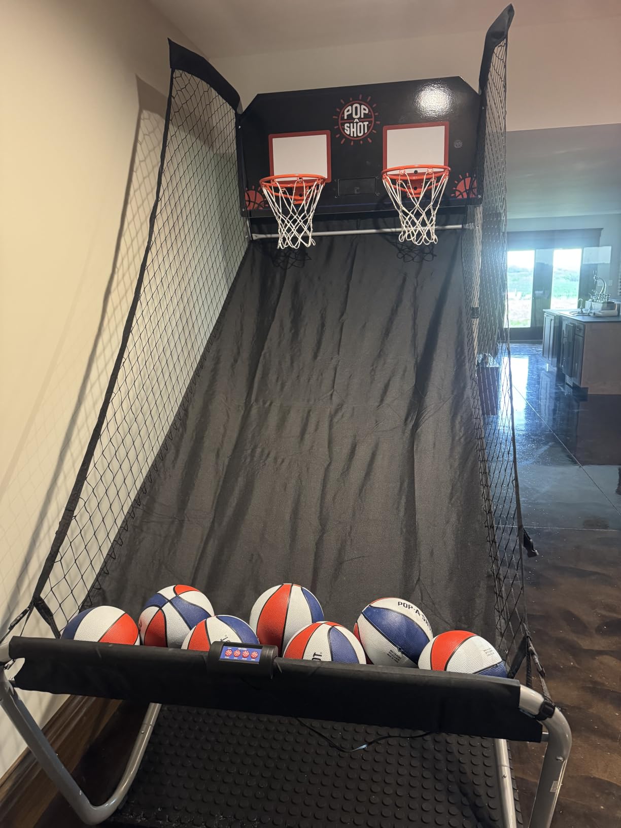 Pop-A-Shot Home Dual Shot | 2-Hoop Indoor Electronic Arcade Basketball customer photo 2