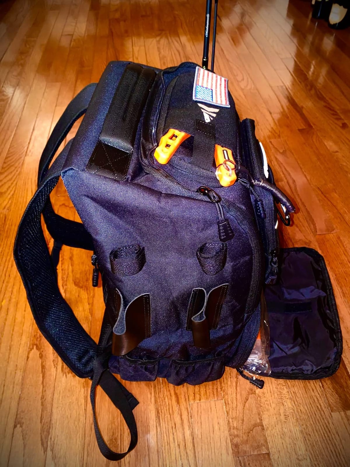 KastKing KarryAll Fishing Backpack with Rod Holder 4 Tackle Boxes, 40/26L customer photo 1