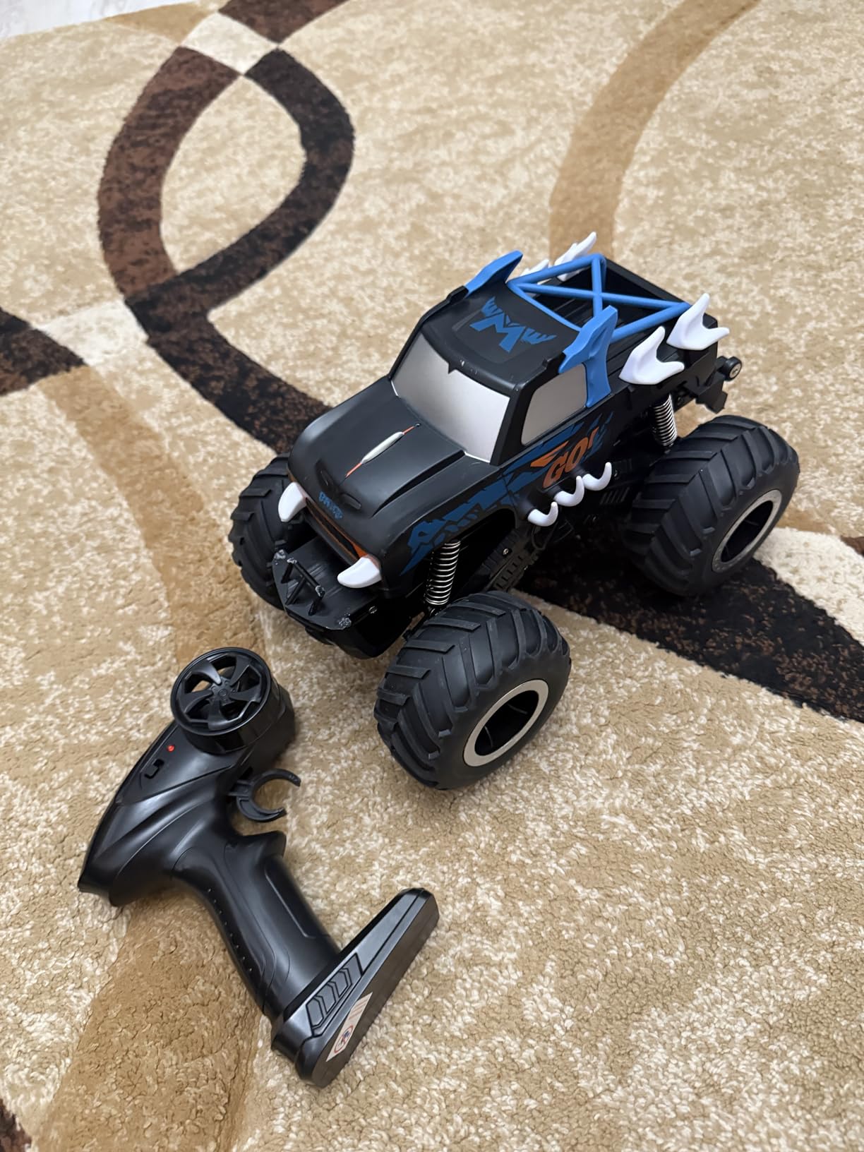 Threeking 1:16 Amphibious Monster Truck All Terrain Remote Control Car Toys | Waterproof Durable 4WD Off-Road RC Crawler Cars Pick-Up Unique Toy Gifts for Boys Girls Ages 6-12 customer photo 2