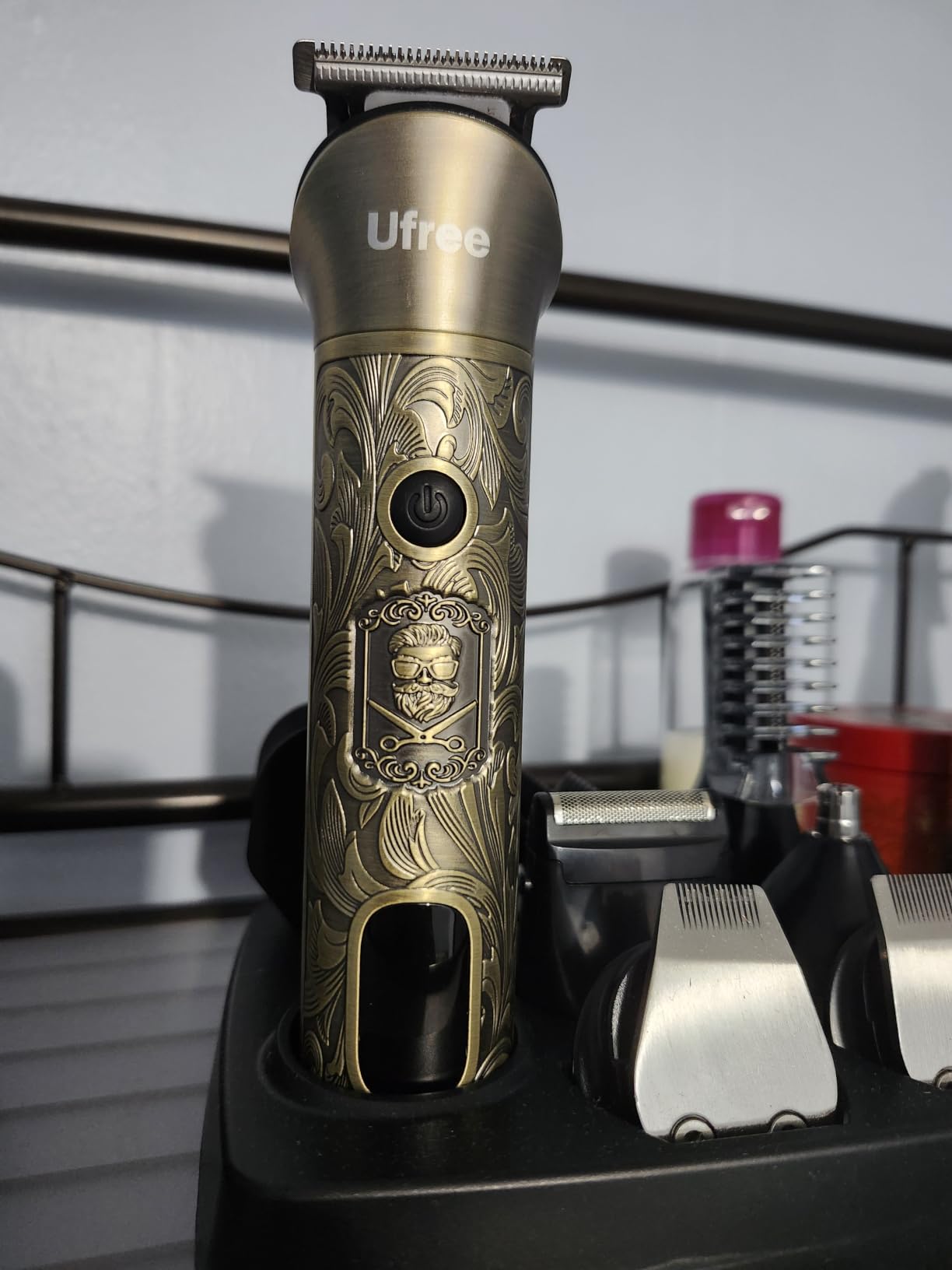 Ufree Professional Beard Trimmer for Men, Electric Shaver Razor, Men Gift customer photo 2