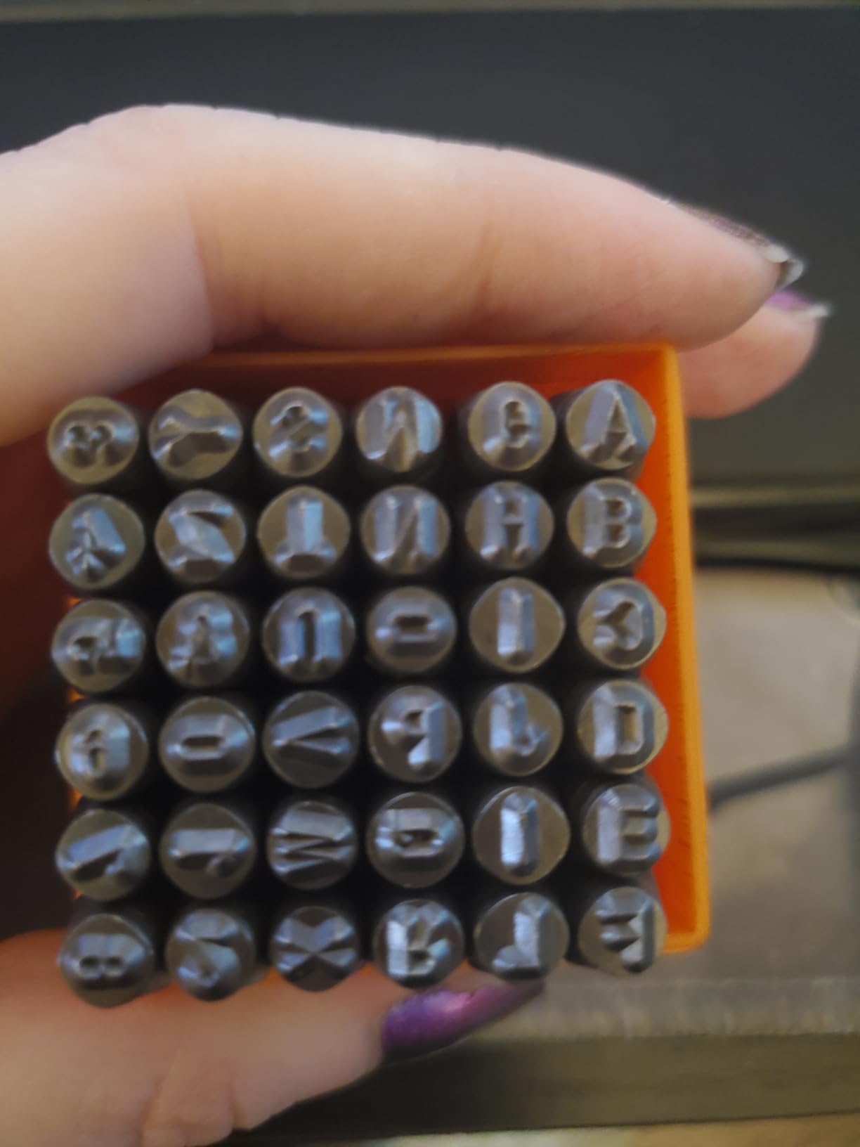 74pcs Metal Stamping Kit, with 1/8