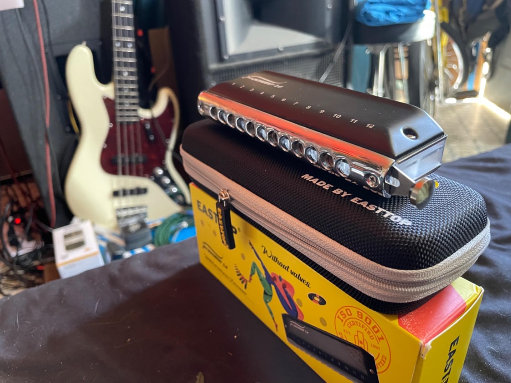 EAST TOP FORERUNNER 2.0 without valves Chromatic Harmonica 12-Hole 48 Tones C Key Chromatic Mouth Organ Harmonica for Adults,Beginners and Students As Gift customer photo 1