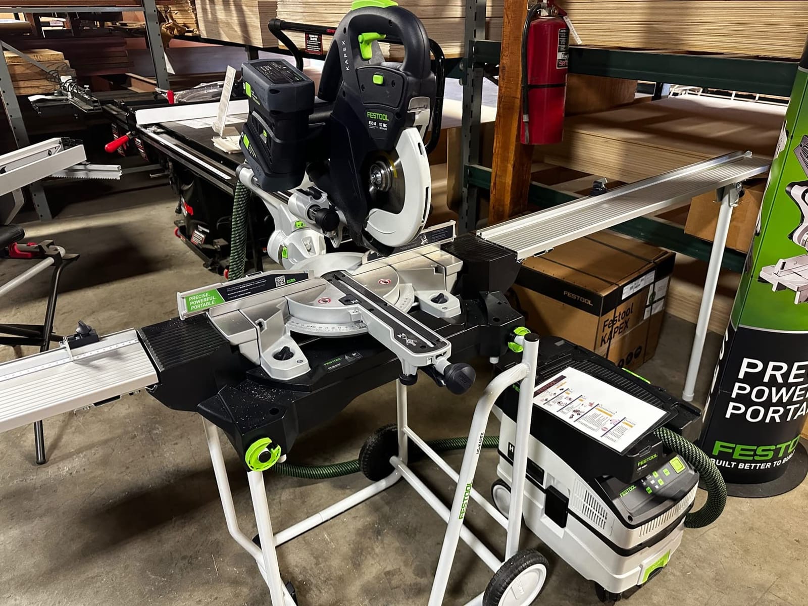 Festool Cordless Sliding Compound Miter Saw KAPEX KSC 60 EB 5.0 I-Plus customer photo 1