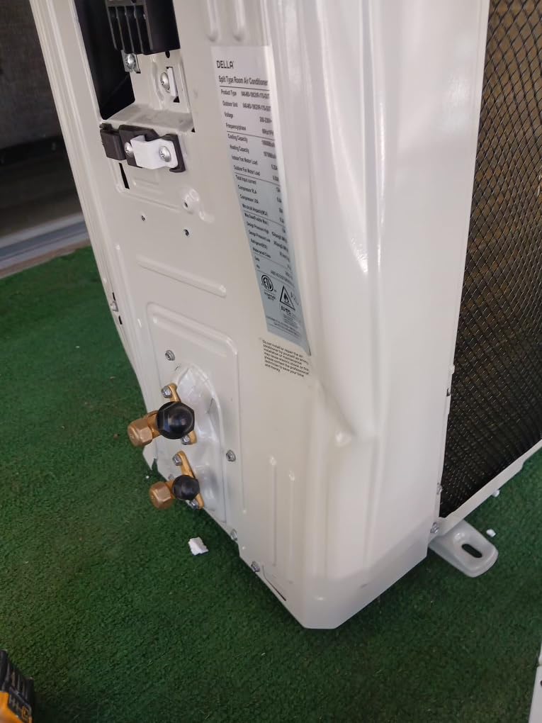 DELLA Motto Series 18000 BTU 19 SEER2 230V Mini Split AC, Cools Up to 1000 Sq.Ft, Works with Alexa and Wifi, Ductless Inverter System Air Conditioner, Pre-Charged Heat Pump and 16.4ft Kits customer photo 1