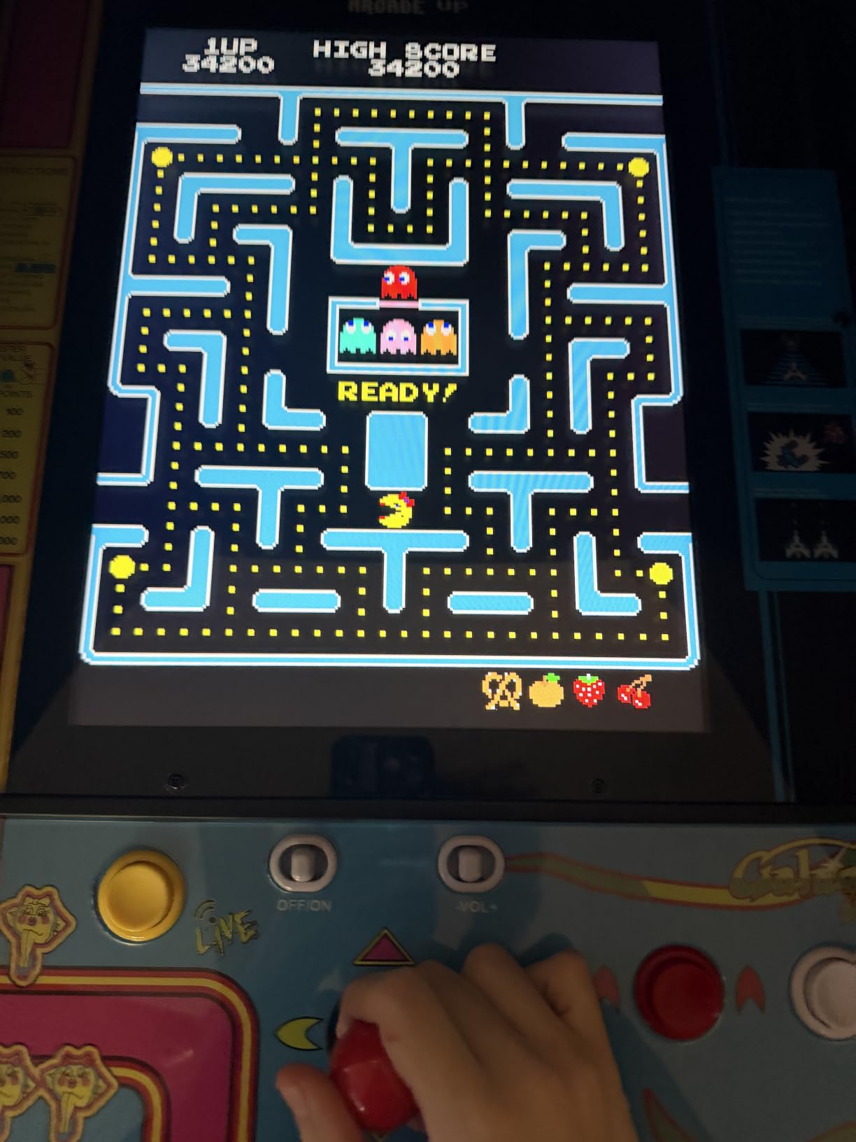 Arcade1Up Pac-Man Deluxe Arcade Gaming Cabinet, 14 Classic Games customer photo 1
