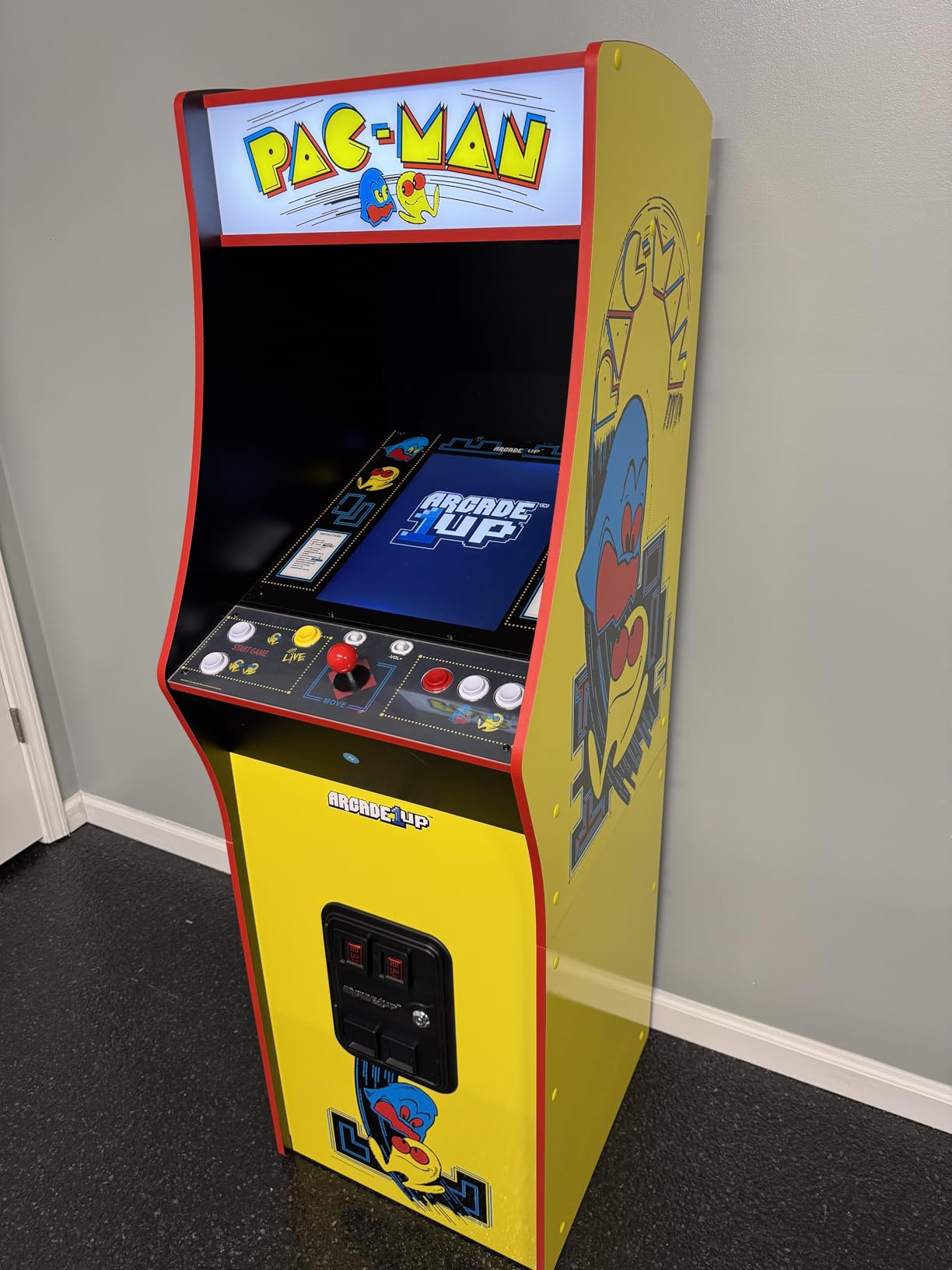 Arcade1Up Pac-Man Deluxe Arcade Gaming Cabinet, 14 Classic Games customer photo 2