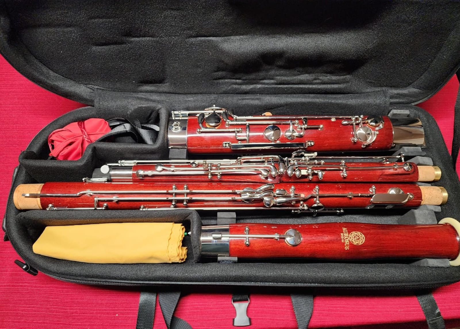 BNS-M c key student bassoon adult maple wood bassoon instruments customer photo 1