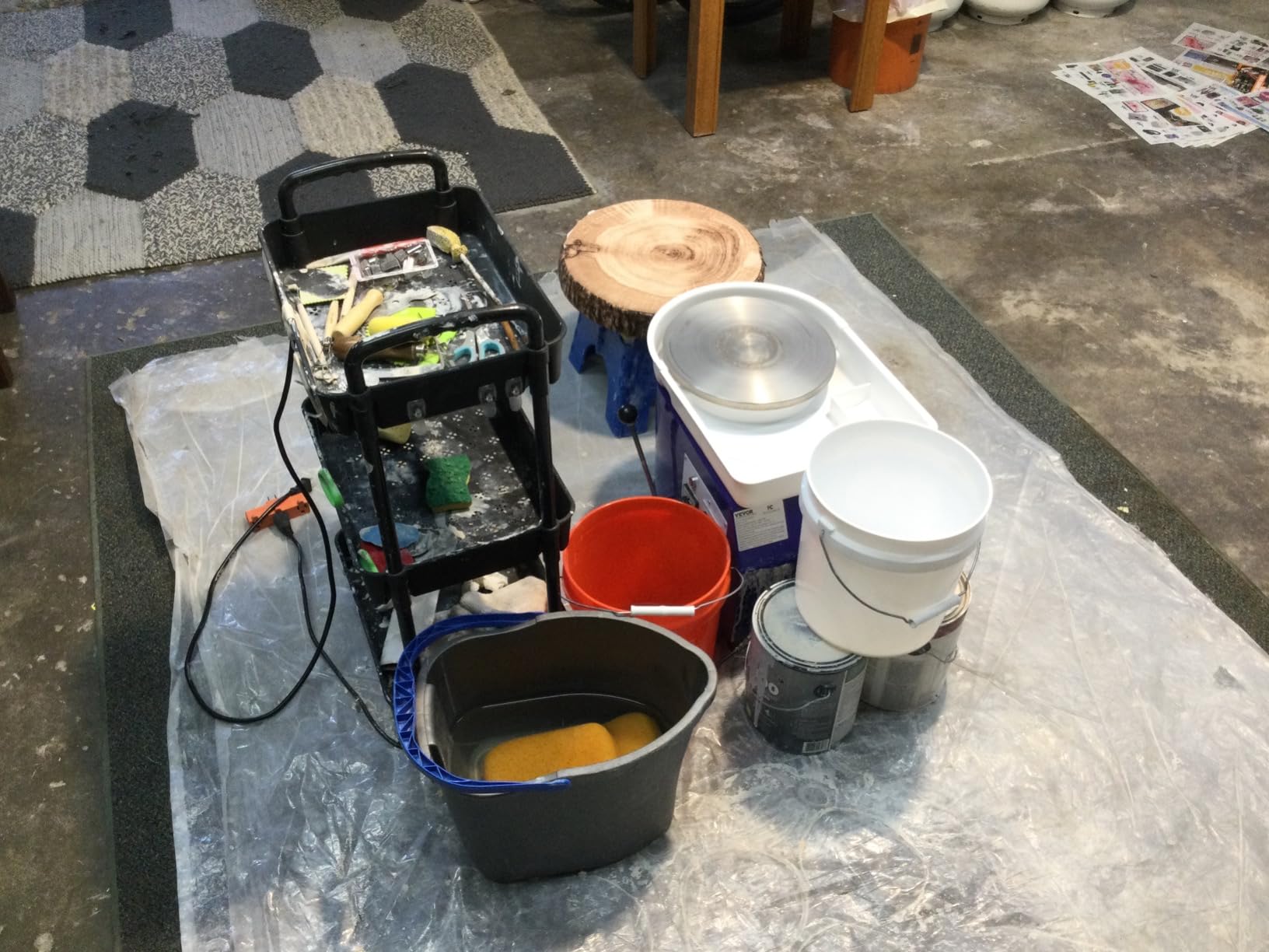 VEVOR Pottery Wheel 11inch 350W Ceramic Wheel Forming Machine Accessory Kit customer photo 2