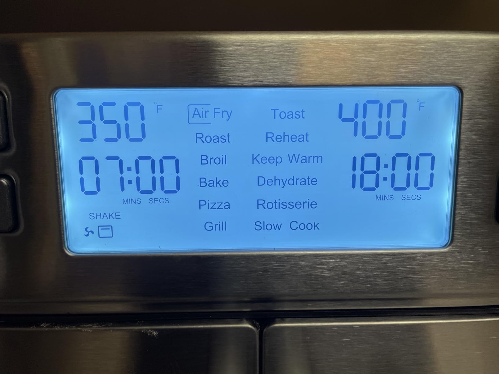 Emeril Lagasse Dual Zone Technology 25QT Air Fryer Oven | Dual-zone 25QT air fryer oven cooks two foods at once with synchronized settings and faster convection cooking. customer photo 1