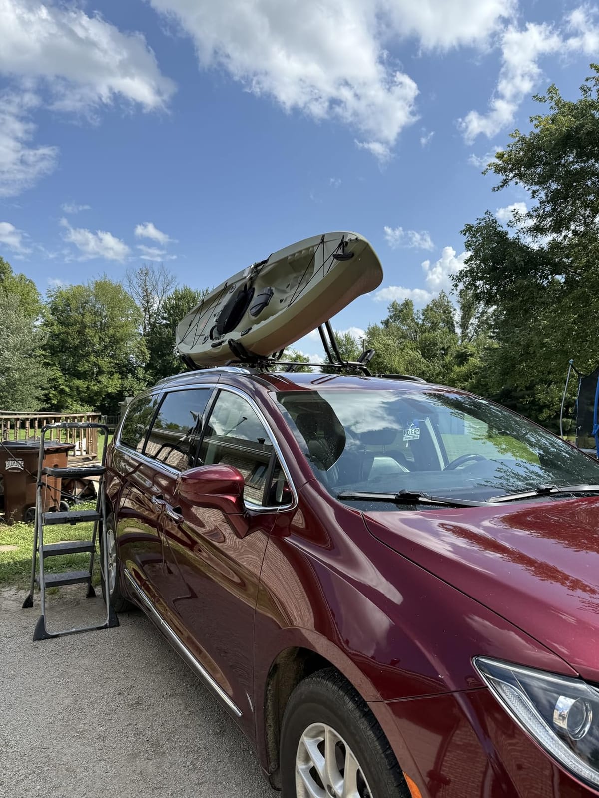 2 Pairs Kayak Roof Rack for Car Top Roof Mount Carrier | J Cross Bar, Canoe Boat Compatible customer photo 1