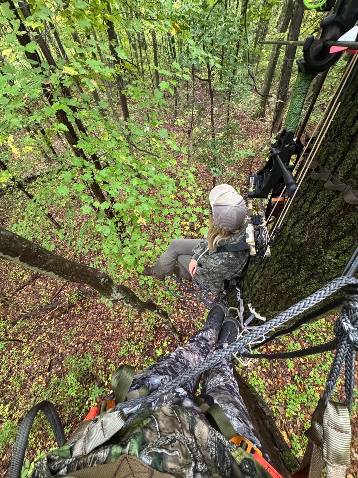 XOP Invader Tree Saddle Platform - 6061 Aluminium Saddle Hunting Platform - Tree Saddle Hunting System customer photo 2