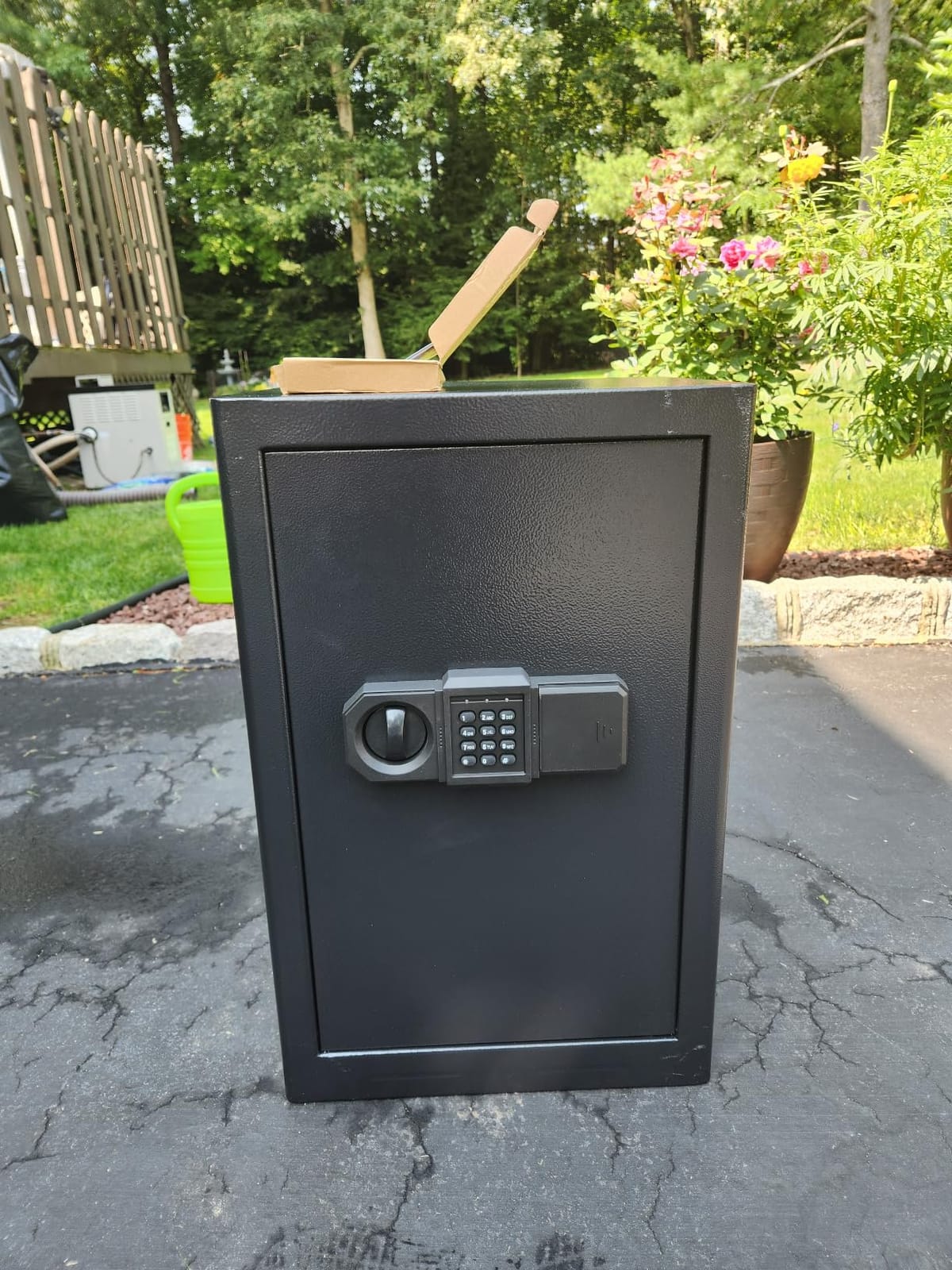 [3.3Cub] Large Home Safe Box with Fireproof Waterproof Bag, 19.7
