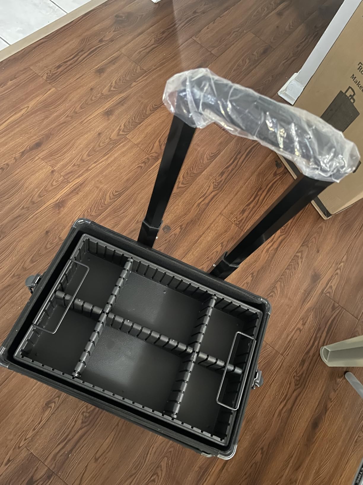 AROUS 5 in 1 Rolling Makeup Train Case with Lid Cosmetology Case on Wheels customer photo 2