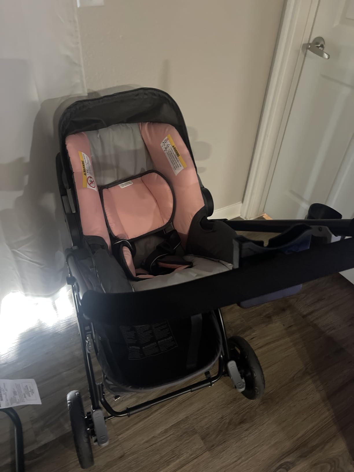 Baby Trend Passport® Switch 6-in-1 Modular Stroller Travel System with EZ-Lift™ Plus Infant Car Seat, Dash Black customer photo 1