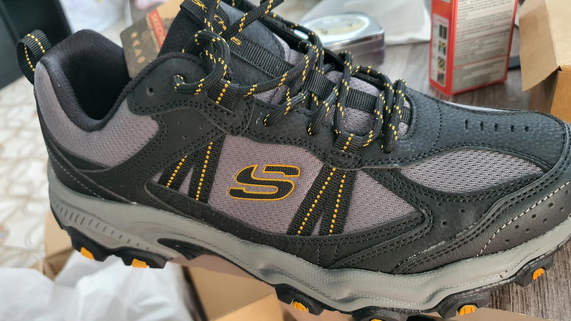 Skechers Men's Stamina AT Upper Stitch customer photo 2