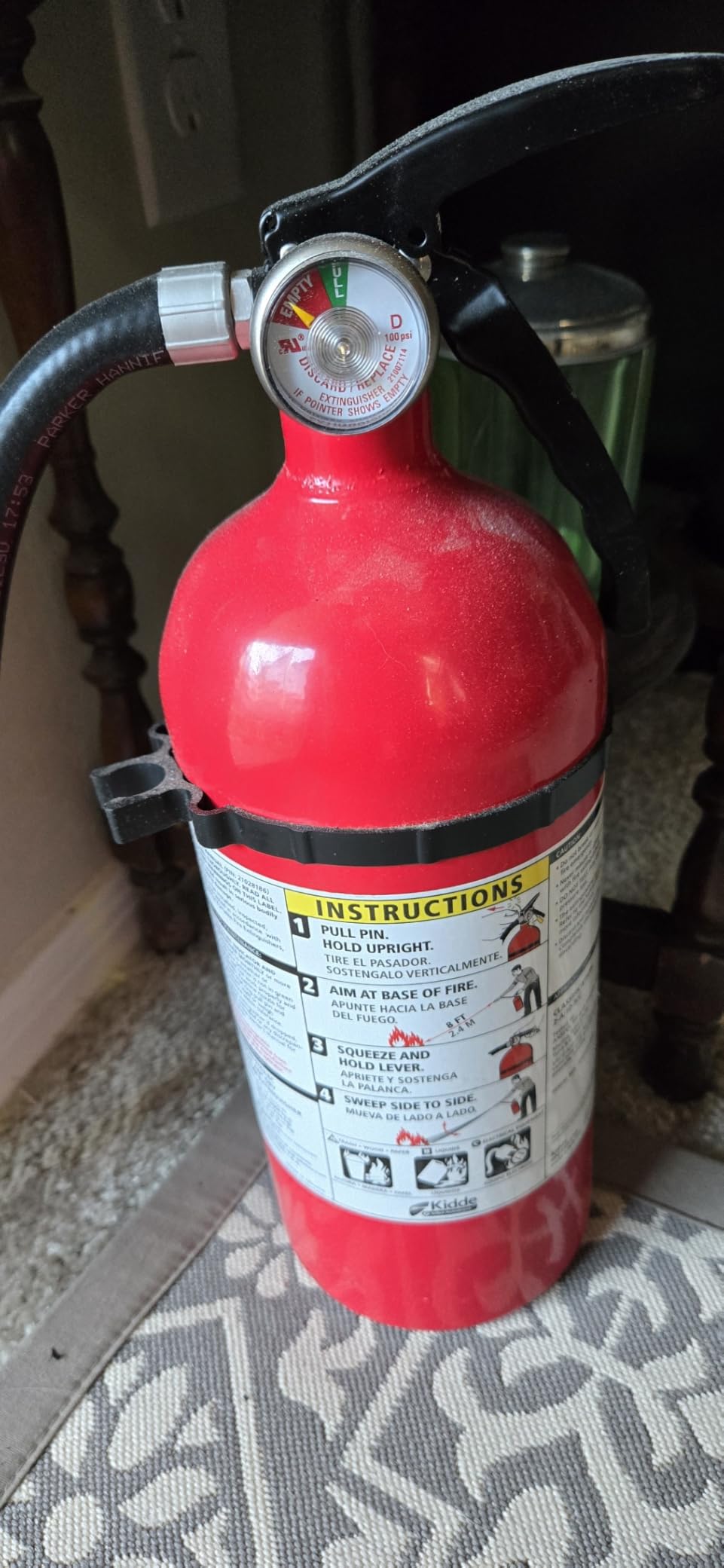 Kidde Full Home Fire Extinguisher, 3-A:40-B:C, KD176-340ABC customer photo 1