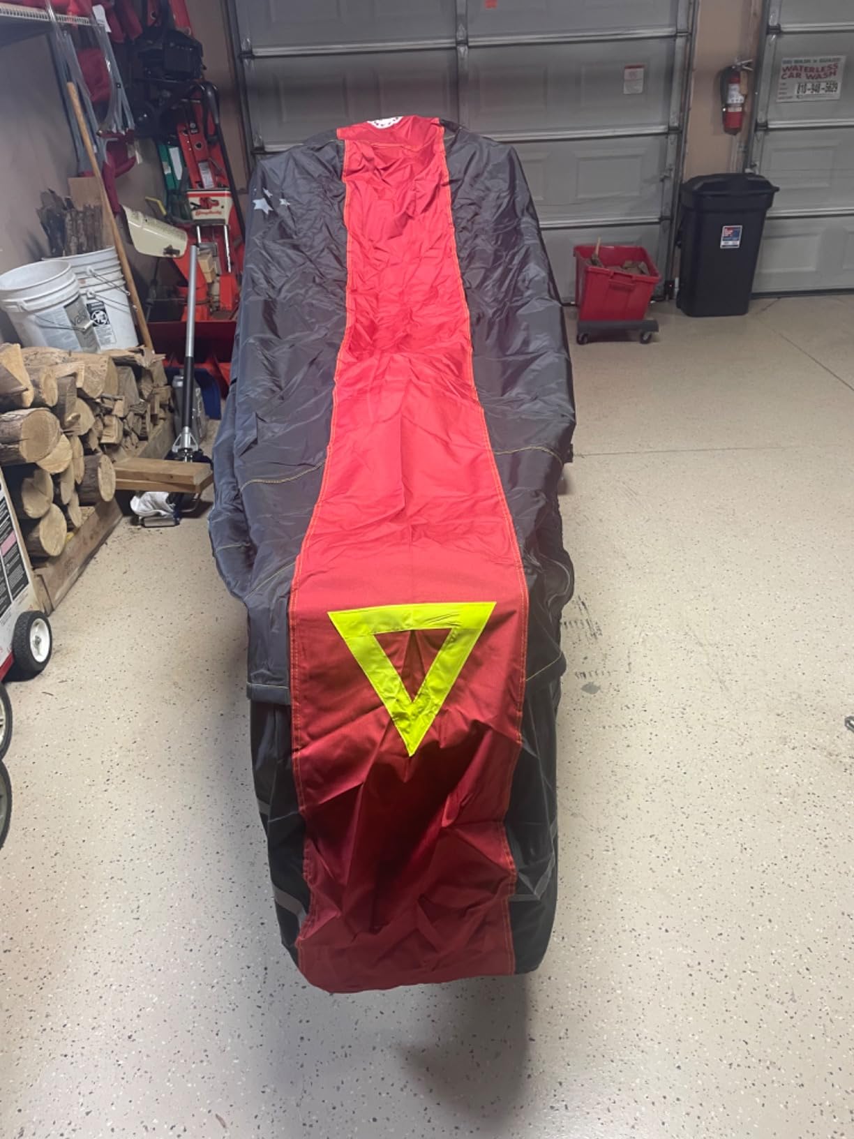 LIBZAKI Snowmobile Cover Waterproof Sled Ski Cover 600D Heavy Duty Oxford Fabric Freeze-Resistant Down to -40°F Compatible with Polaris,Ski-Doo,Arctic Cat,Yamaha,Lynx,Camso,CFMOTO 126