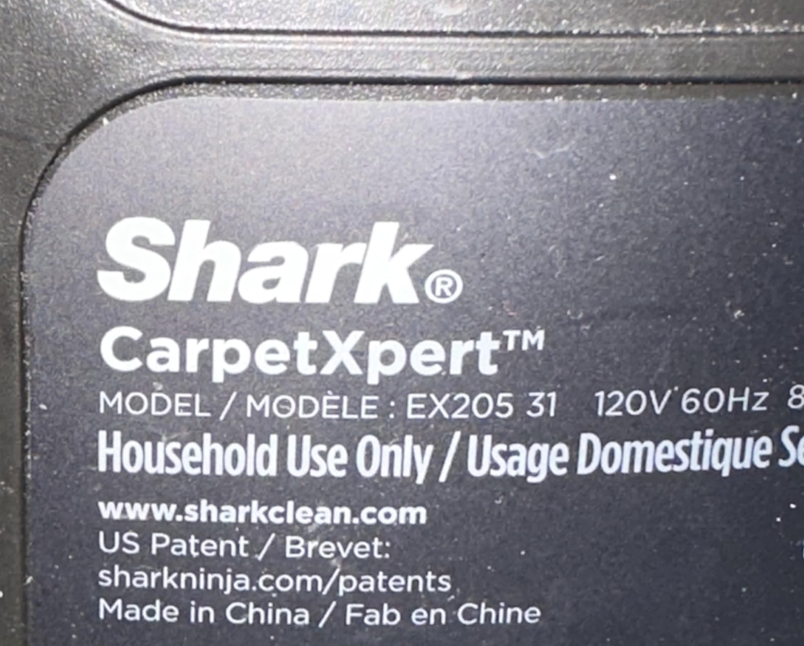 Shark CarpetXpert StainStriker Carpet & Upholstery Cleaner, 3 Tools, EX201 customer photo 2