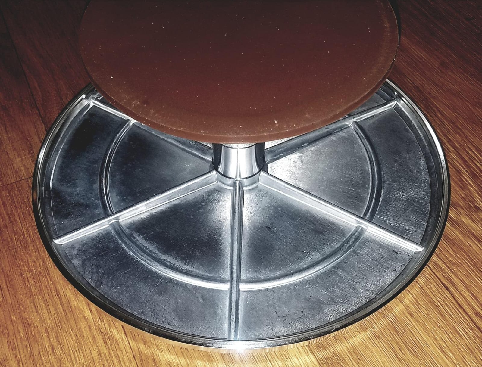 Ohuhu Cake Stand, Aluminium 12''Cake Turntable Decorating Bakery Supplies - BPA-Free Frosting Spinner Rotating Revolving Lazy Susan Perfect Gifts customer photo 2