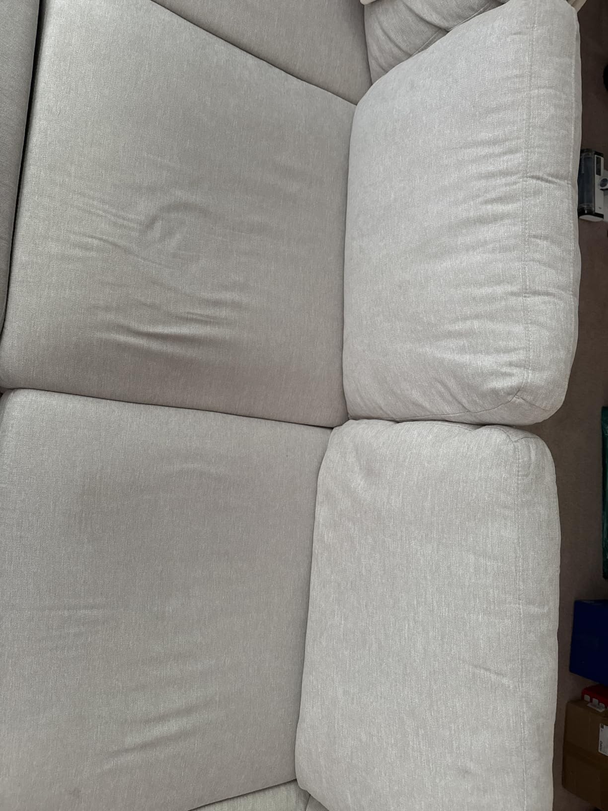 Weture Modular Sectional Sofa with Storage, U Shaped Sectional Couch for Living Room, Convertible Modular Sofa Couch with Ottomans, High Supportive & Soft Sponge, 6 Seat, Beige customer photo 1