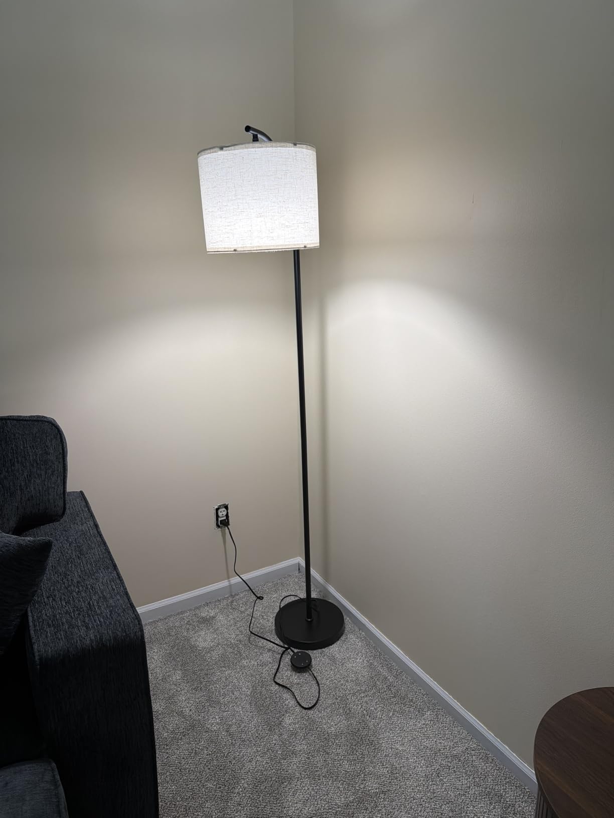 SUNMORY Arc Floor Lamp, Modern Floor Lamp with 3 Color Temperatures Bulb customer photo 1
