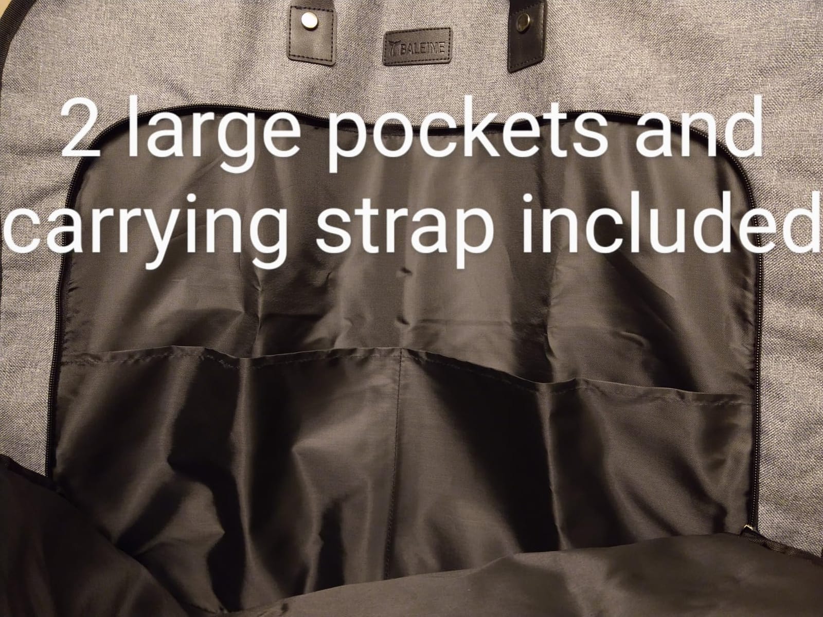 BALEINE Garment Bags for Travel, Water Resistant Carry on Suit Bag customer photo 1