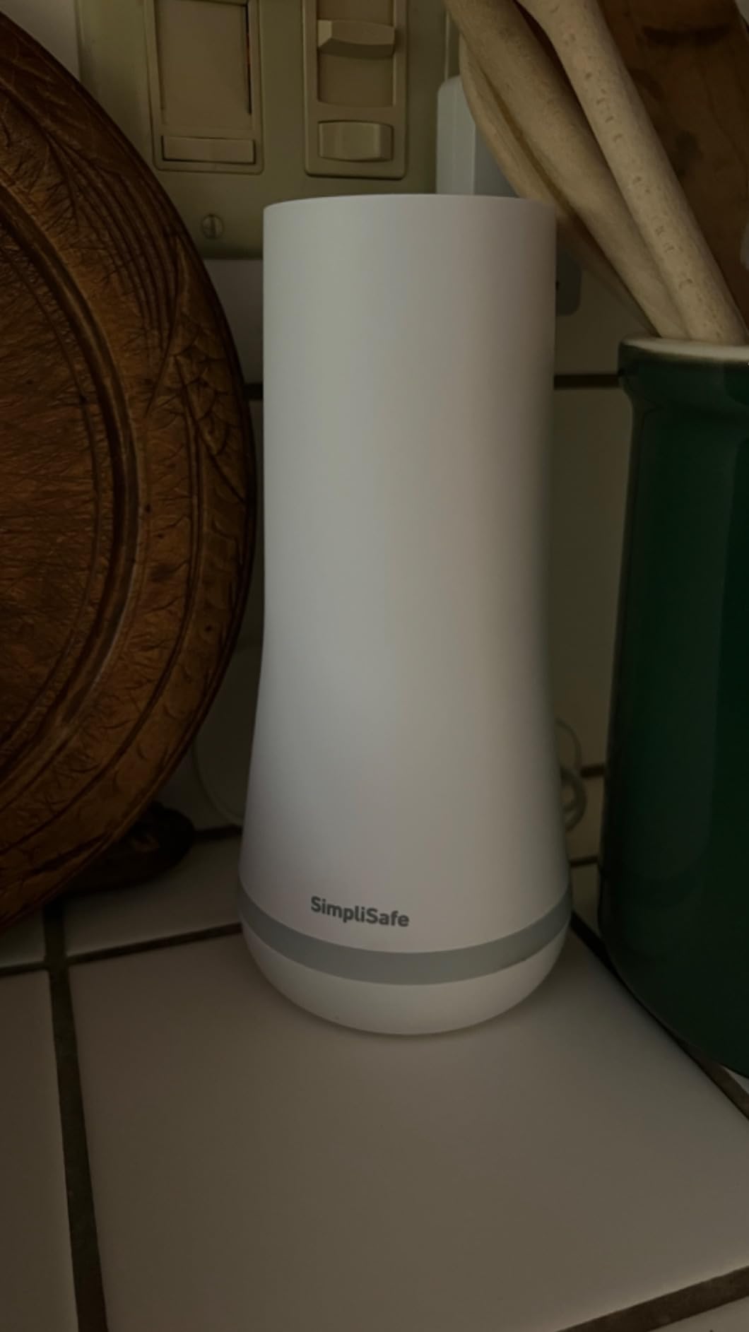 SimpliSafe 11 Piece Wireless Home Security System Gen 3 with Wireless Indoor HD Camera - Optional 24/7 Professional Monitoring - No Contract - Compatible with Alexa and Google Assistant,White customer photo 1