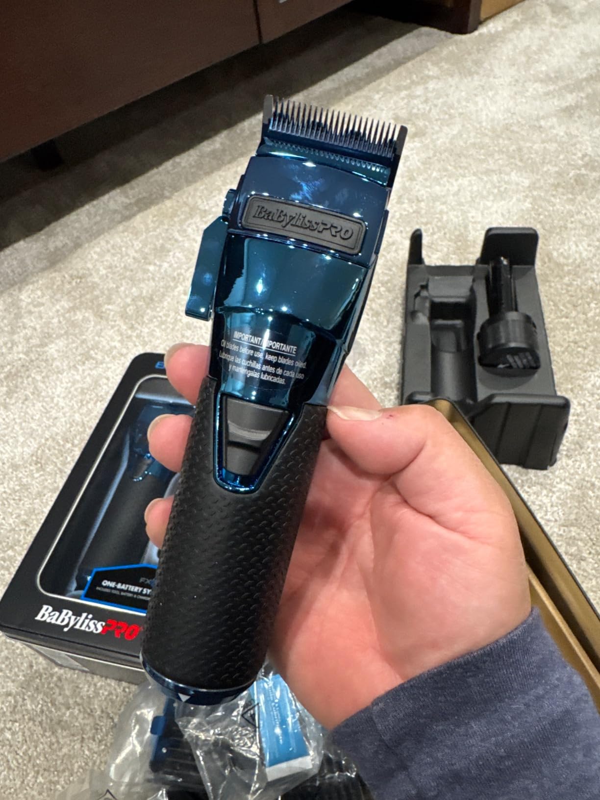 BaBylissPRO FXONE Professional Cordless Clipper - Beard Trimmer for Men, Professional Stylist & Barber Clippers customer photo 1