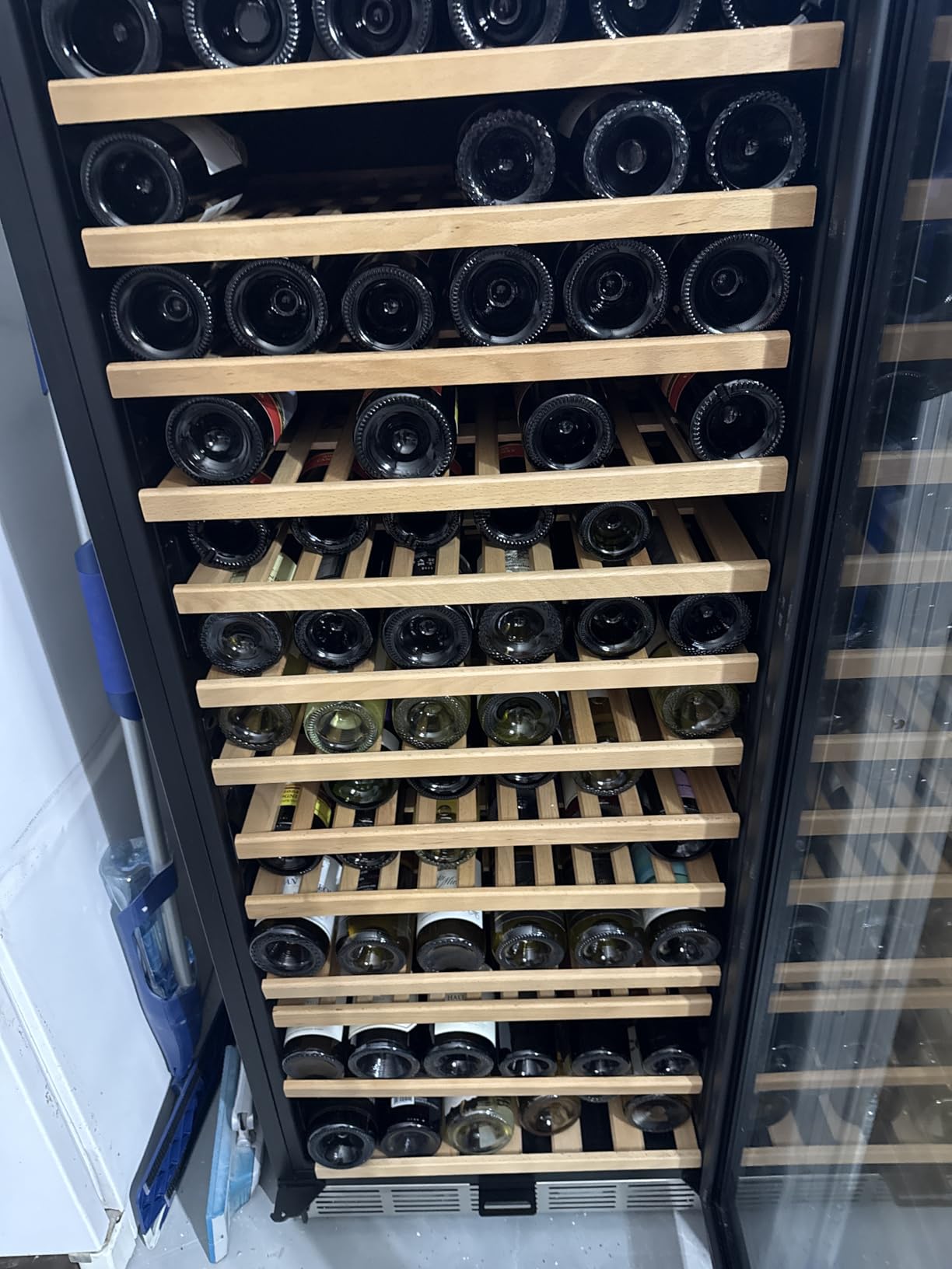 ORYMUSE Dual Zone Wine Fridge Freestanding 175 Bottle, 24 Inch Large Capacity Built-in Wine Cooler Refrigerator with Upgraded Compressor Cooling and Intelligent Temperature Memory customer photo 1