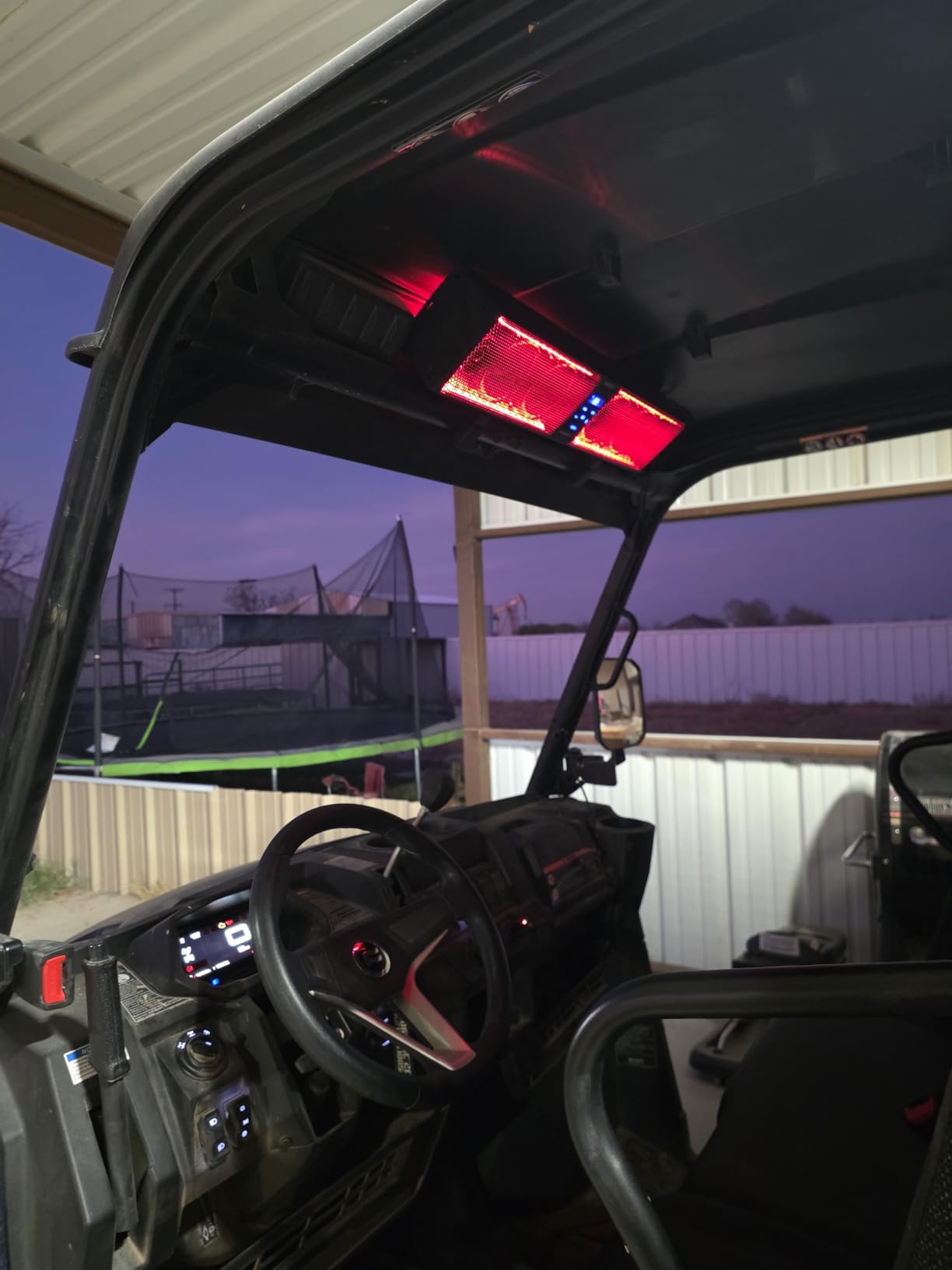 KEMIMOTO 6-Speaker Metal UTV Sound Bar Compatible with RZR Can-Am Golf ATV | 25-inch, IP65 Water Resistant, Fits 1.25-2 inch Roll Bar, Clear Audio SxS Soundbar customer photo 2