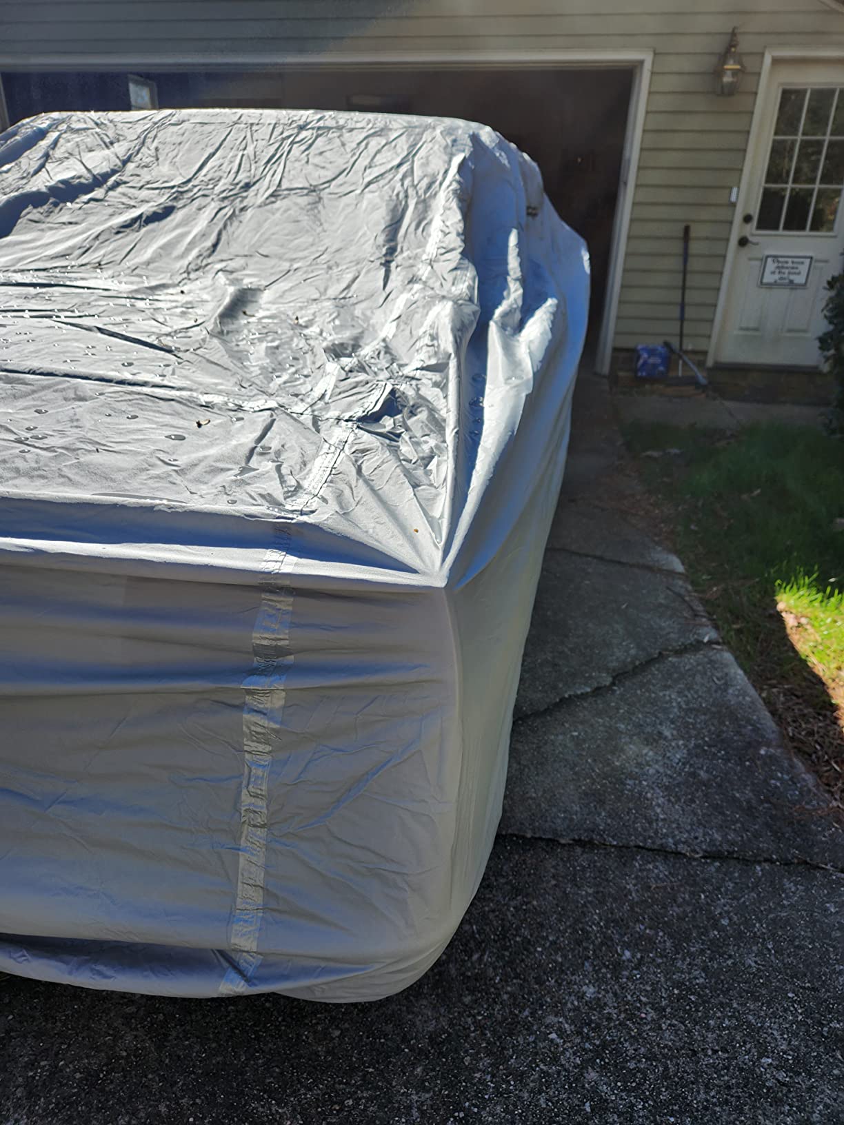 iCarCover 15-Layer Premium Car Cover Waterproof All Weather, Automobiles Outdoor UV Protection Full Exterior Cover, Size C11 (See Size Chart) customer photo 1