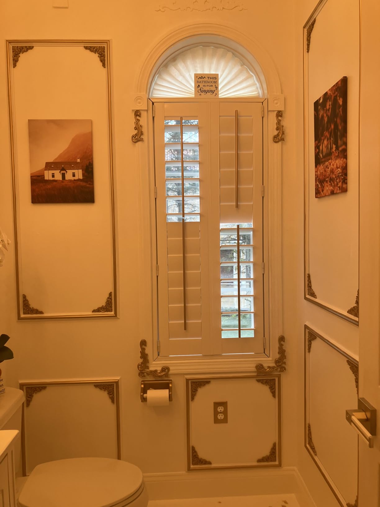 SHUTTER WORKS Plantation Shutters for Interior Windows | Indoor Shutters | Waterproof | Customizable Sizes | Plantation Blinds customer photo 1