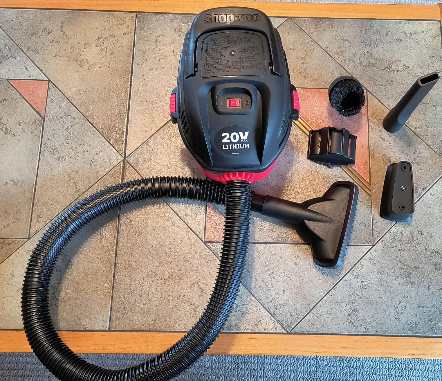 Shop-Vac 1 Gallon Cordless Wet/Dry Vac customer photo 2