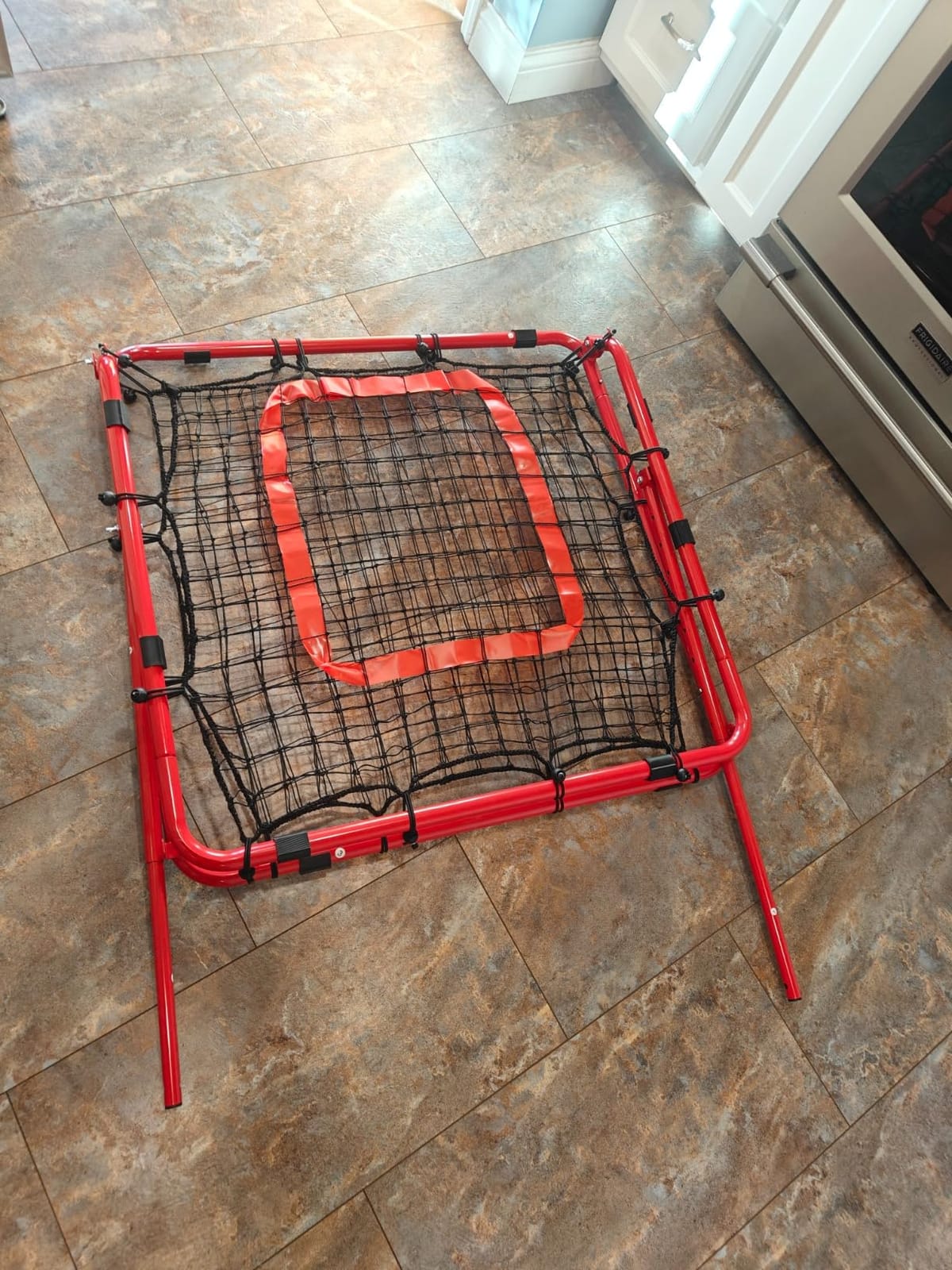 BaseGoal Dual-Sided Baseball Softball Rebounder Net customer photo 1