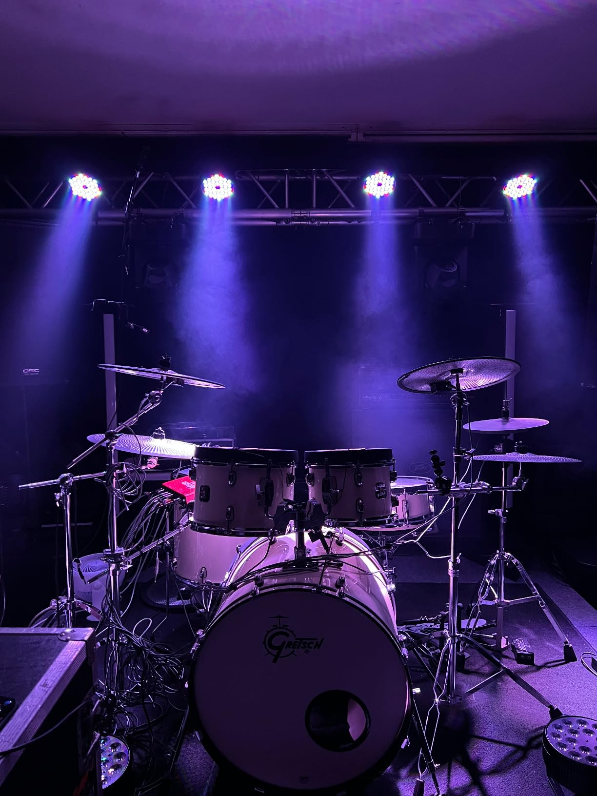 36W 36LEDs RGB Stage Par Lights by Remote DMX Control - 4Pack customer photo 2