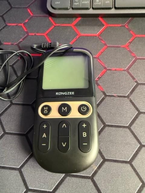 4 in 1 - D.I.Y & Tens Unit & EMS & Massage Muscle Stimulator, Dual Channel TENS Units Therapy Machine for Pain Relief, FDA Cleared Rechargeable Electronic Pulse Massager,with 12pcs Electrode Pads customer photo 2