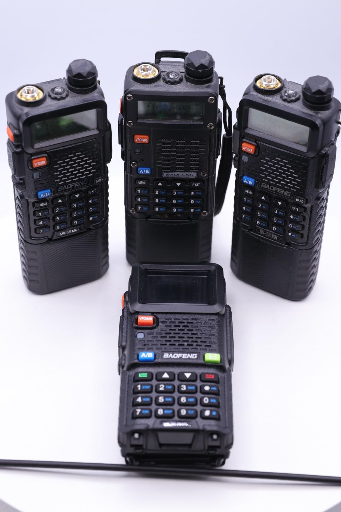 BAOFENG UV-5G Plus GMRS Handheld Radio, 999 CHs Chirp Compatible, 2 Pack | Long Range Repeater Capable, USB-C 2500mAh Rechargeable, for Camping Off-Road Trips, 15.5 in Antenna, Programming Cable customer photo 2