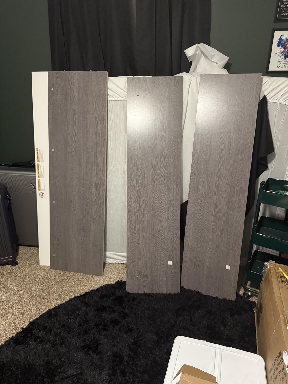 Bestar Queen Murphy Bed, White, Claremont, 65W customer photo 1