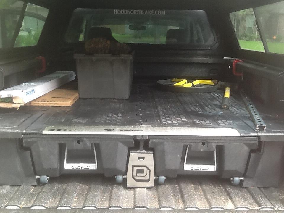 DECKED Truck Bed Storage System Includes System Accessories | Compatible with Chevy Silverado & GMC Sierra 1500 (2019-Current New Body Style/Next Gen) 5'9