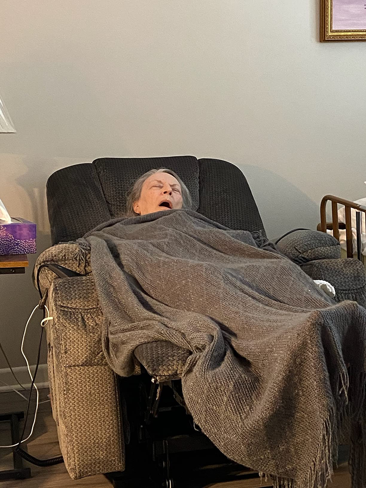 MCombo Oversized Power Lift Recliner Chair Sofa with Massage and Heat for Elderly People Petite, USB Ports, Side Pockets, Fabric R7561 (Beige, Small-Oversize) customer photo 1